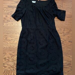 London Times Black Lace Dress